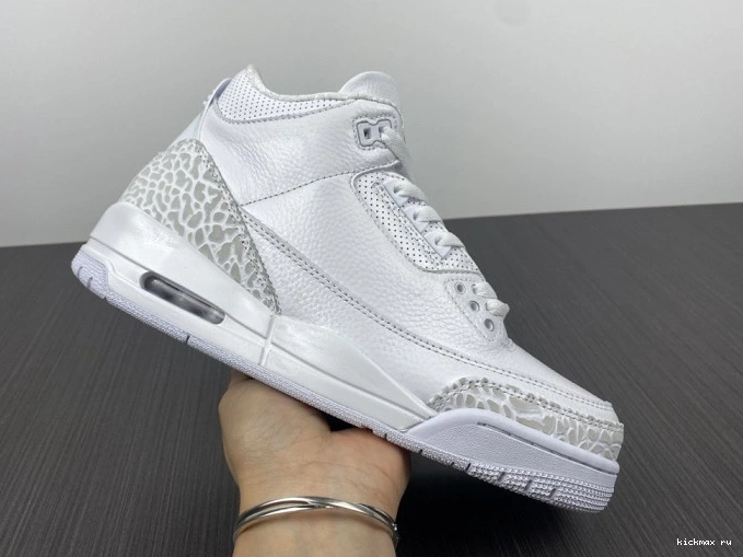 Cheap Air 3 429487-111 Jordan 'Triple PS Retro White' 0722